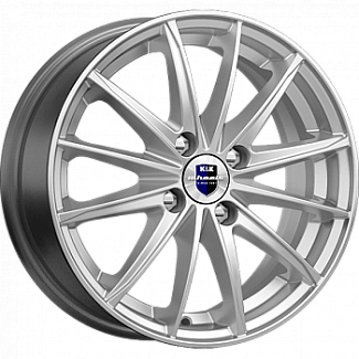 K&K Пойнт Бланк 6x15/4x100 D60.1 ET50 Сильвер - интернет-магазин "Протектор"