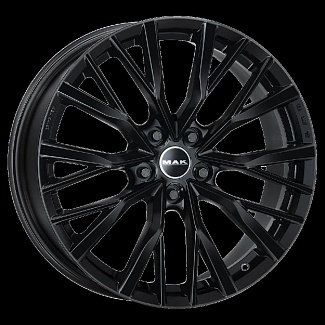 MAK Kent 8,5x20 5/120 ET43 d-72,6 Gloss Black (F8520KEGB43IRR) - интернет-магазин "Протектор"